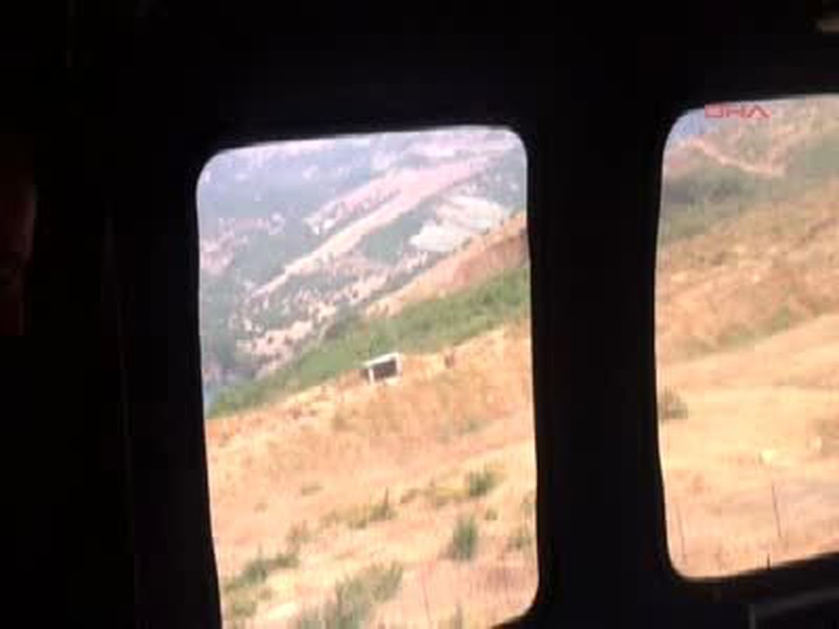 CHP\'li Vekillerden Helikopterli İnceleme