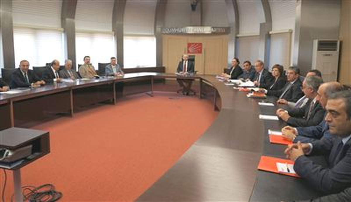 CHP Myk Toplandı