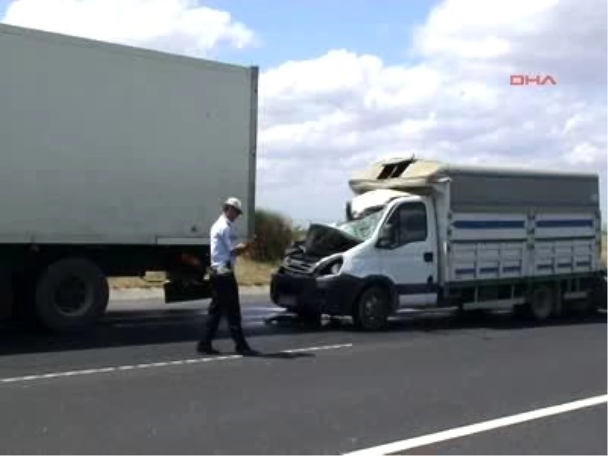 Çorlu\'da Trafik Kazası: 1 Yaralı