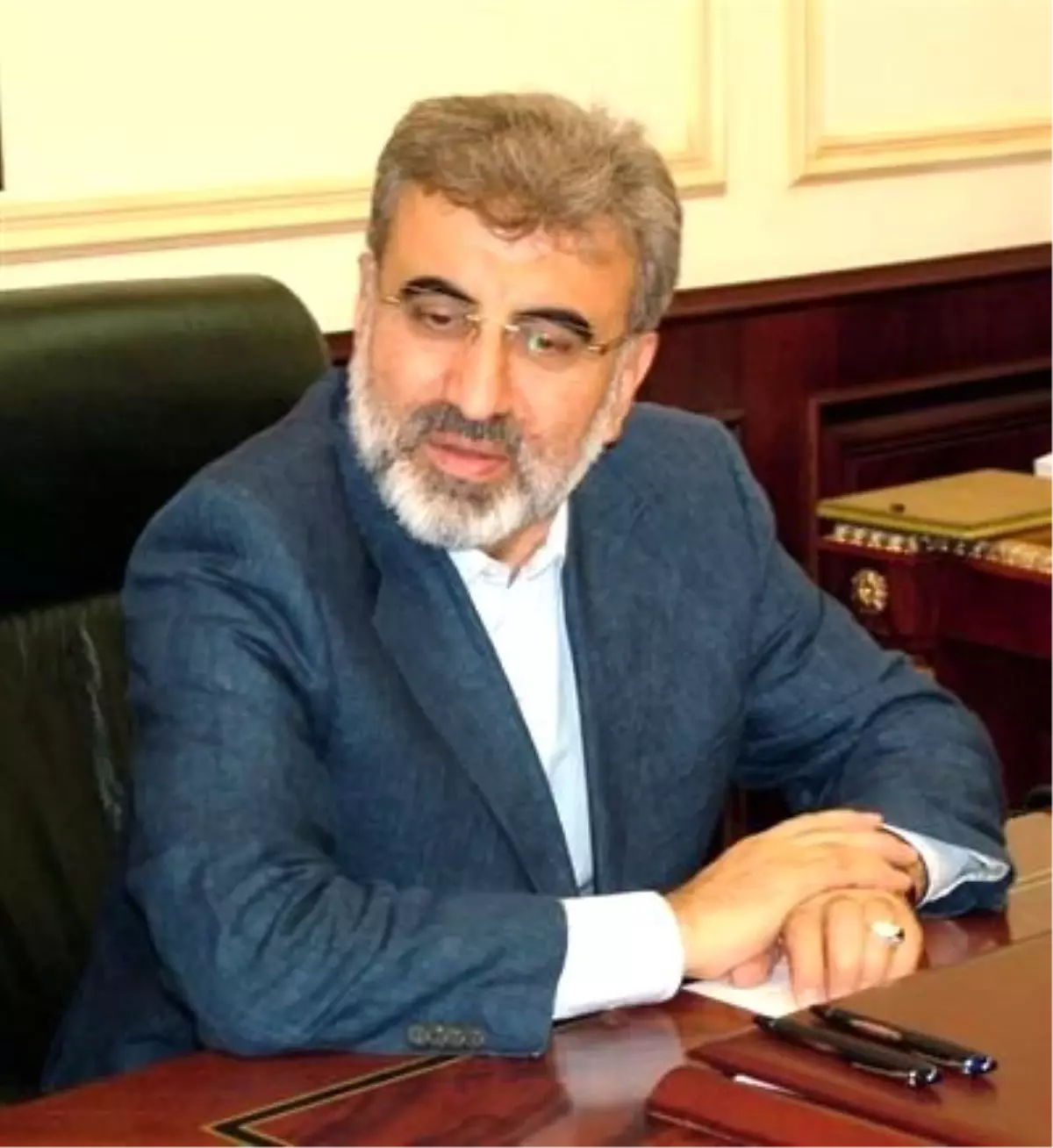 Enerji ve Tabii Kaynaklar Bakanı Yıldız, Yozgat\'ta."(Barzani\'nin Suriye\'nin Kuzeyinde Bir Enerji...