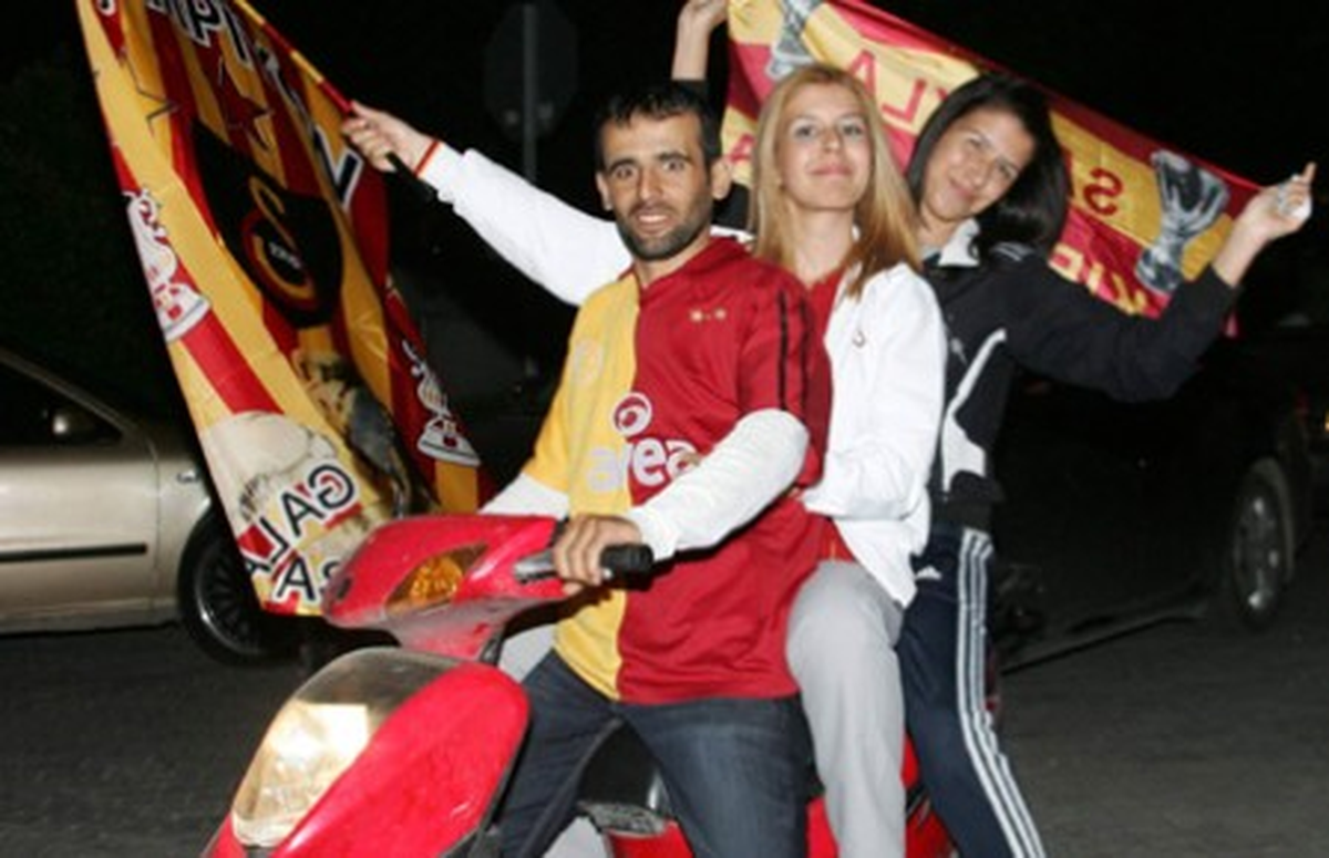 Gaziantep\'te Galatasaray Coşkusu