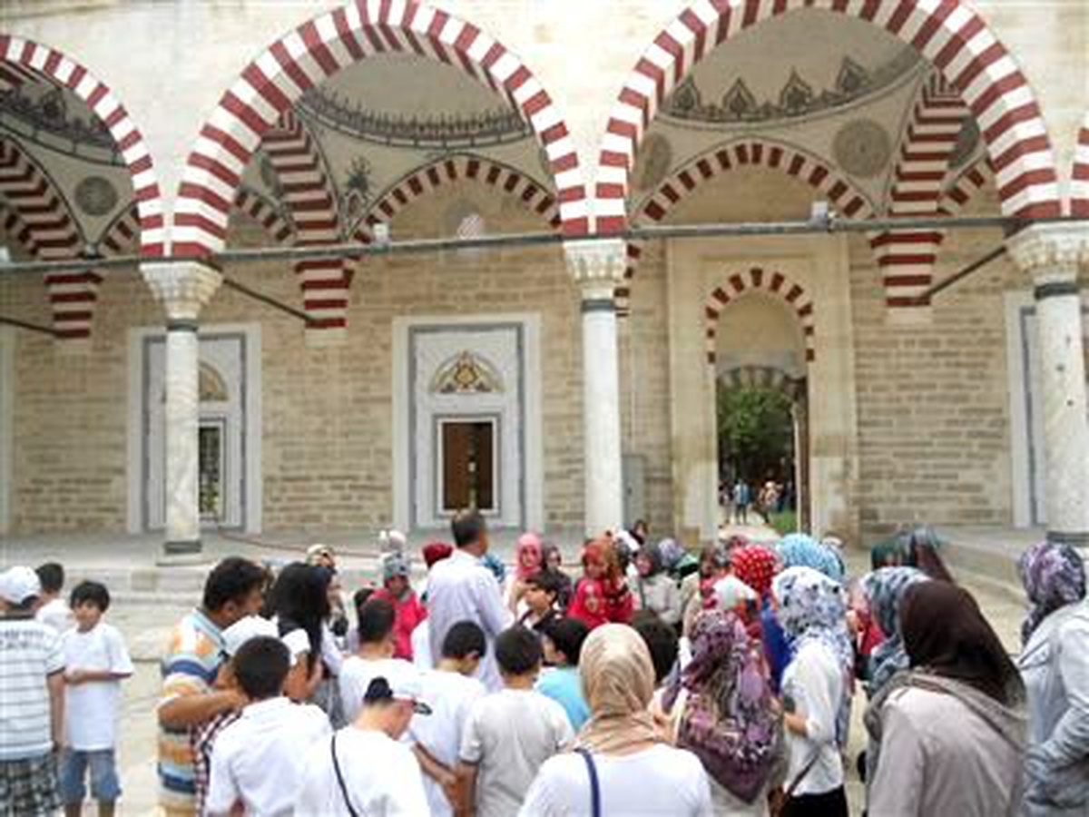İmam Hatip Lisesi Yaz Kuran Kursu Öğrencileri Edirne\'de