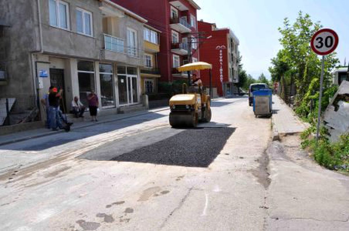 Kuruçeşme Caddeleri Asfaltlandı