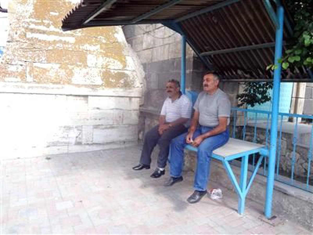 Musalla Taşında İstirahat
