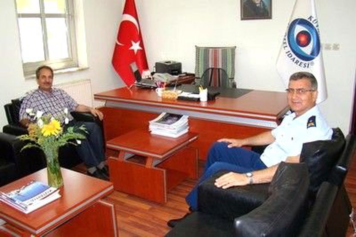Tuğgeneral Fındıkoğlu\'ndan Akkaya\'ya Veda Ziyareti