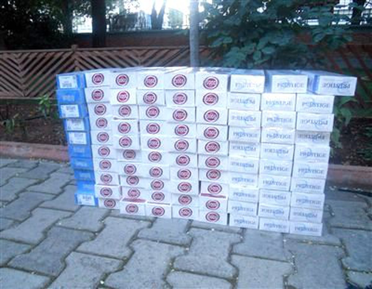 Adıyaman\'da 4 Bin Paket Kaçak Sigara Ele Geçirildi