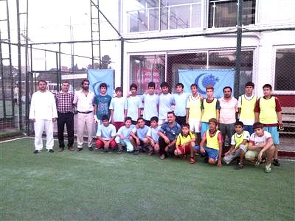 Anadolu Gençlik Dergisinden Kuran Kursları Futbol Turnuvası