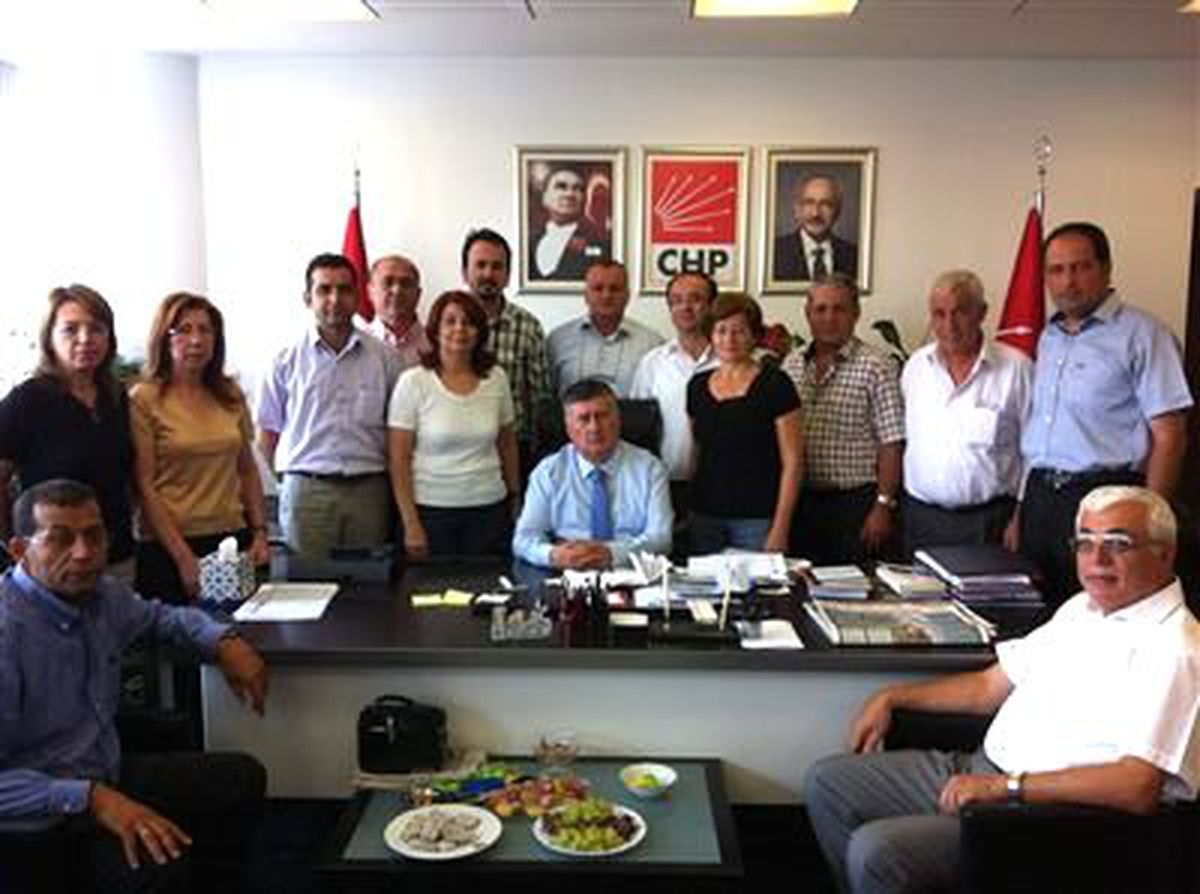 CHP Denizli İl Teşkilatı\'ndan Keskin\'e Ziyaret