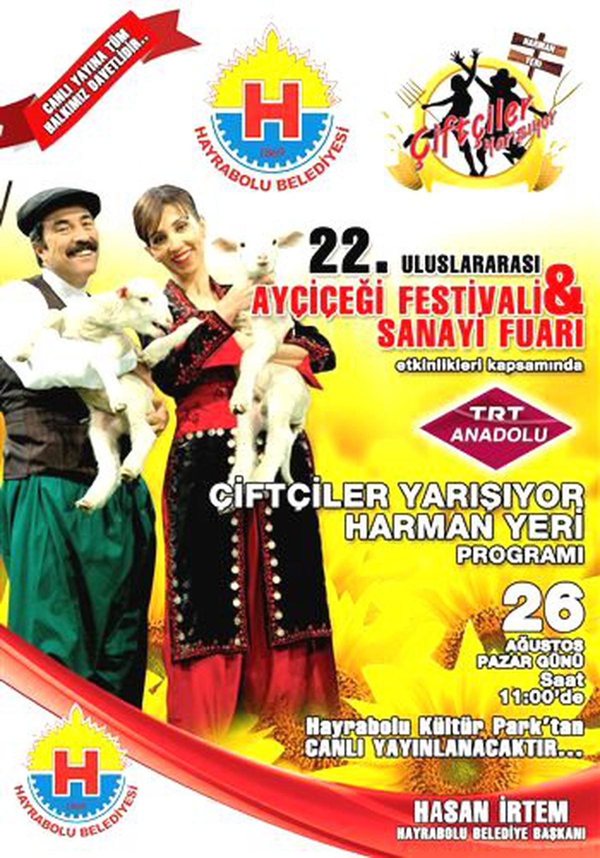 Çiftçiler Hayrabolu\'da Festivalde Yarışacak