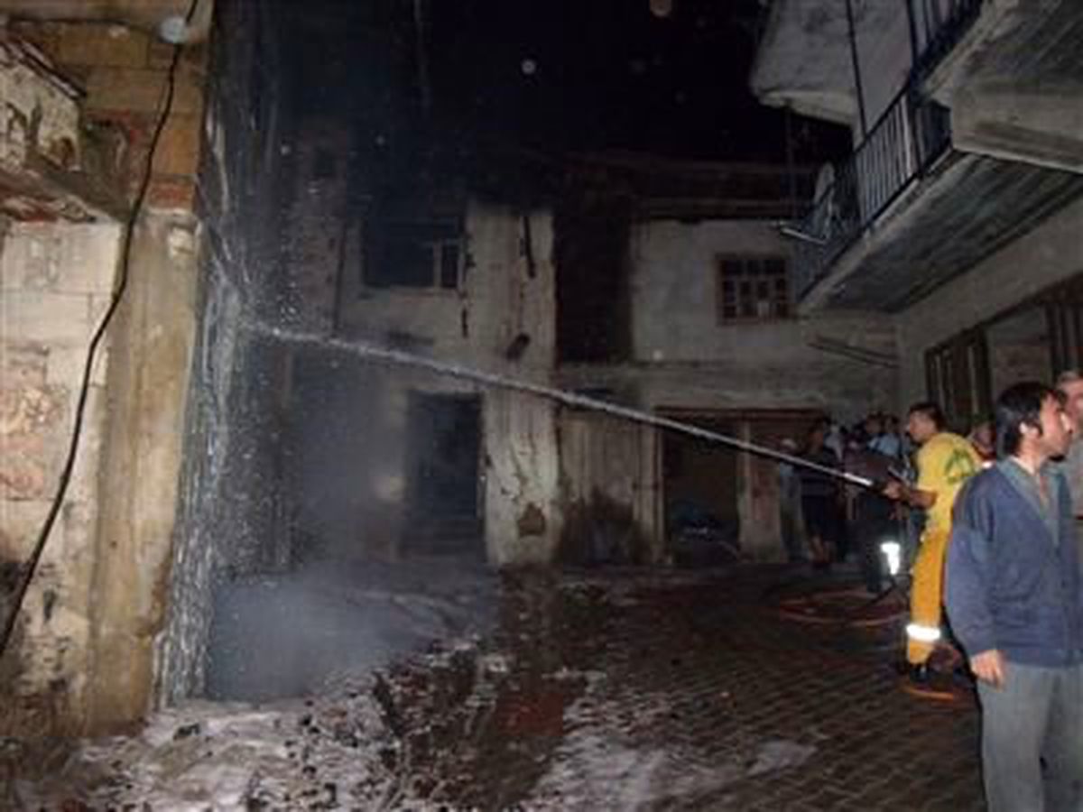 Demirci\'de Yangın