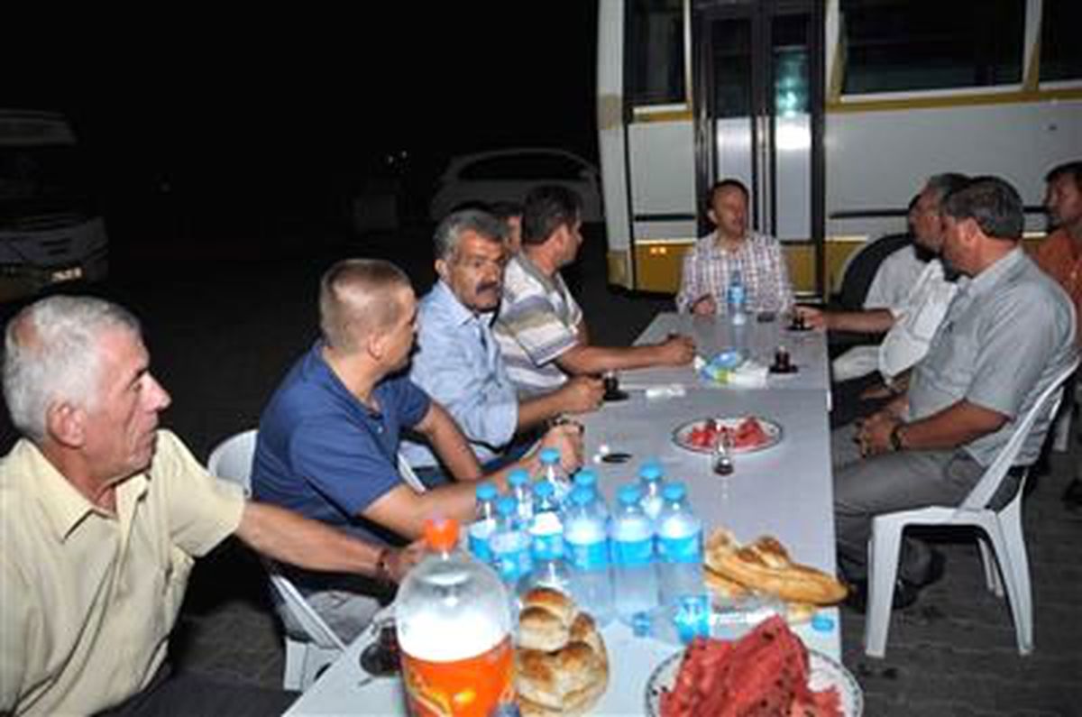 Karabalık\'tan Minibüsçülere Ziyaret