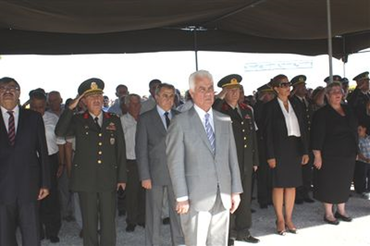 KKTC\'ye Yeni Atanan Komutanlar Eroğlu\'nu Ziyaret Etti