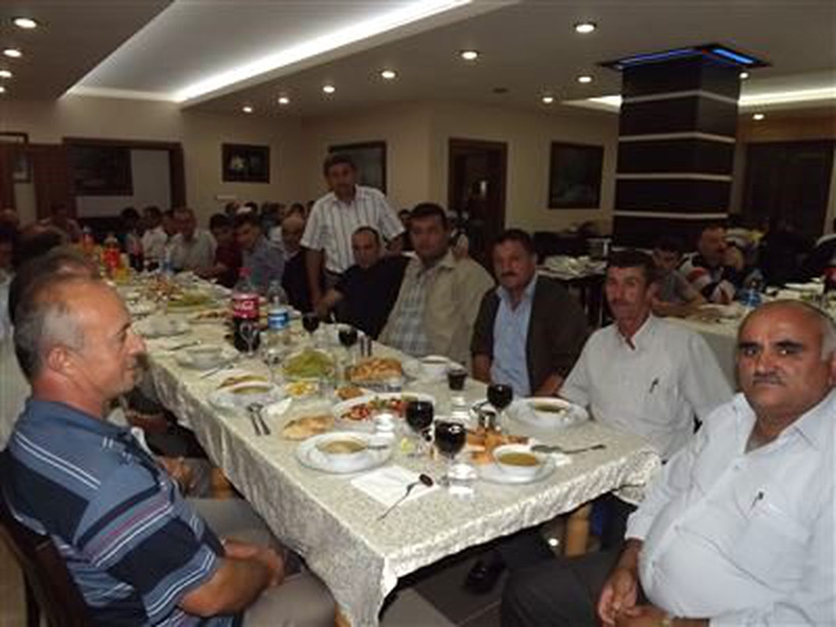 Öz Orman İş Sendikası Üyeleri İftarda Buluştu.