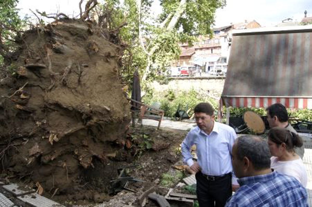Tunç\'tan Geçmiş Olsun Ziyareti