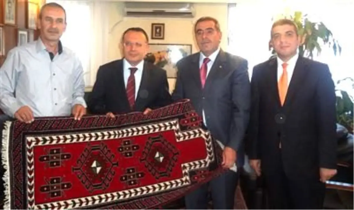 Vali Saran'dan Stk'lara Veda Ziyareti