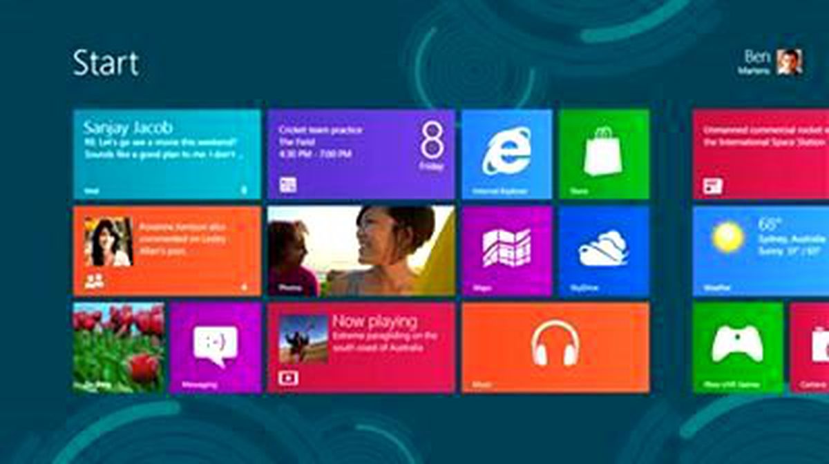 Windows 8 Kullanıma Açılıyor