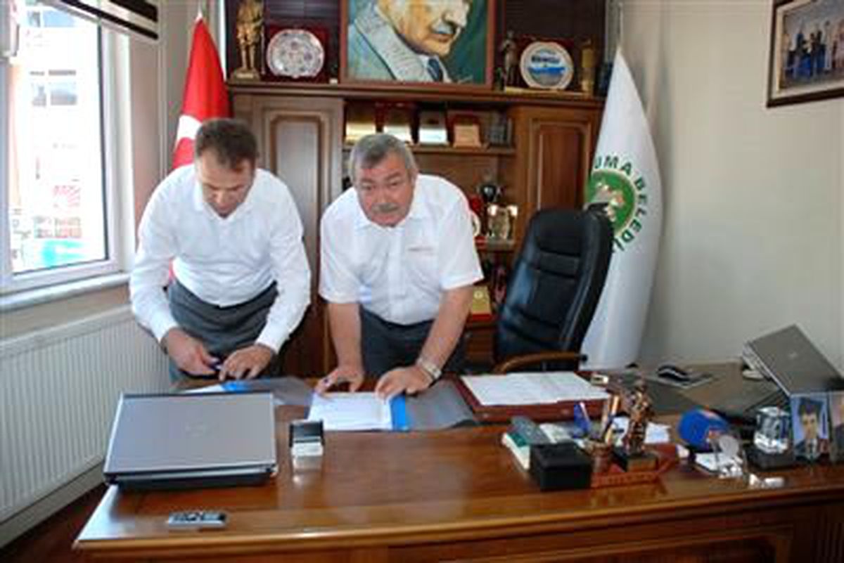 Çaycuma\'da Doğalgaz Anlaşması Yapıldı