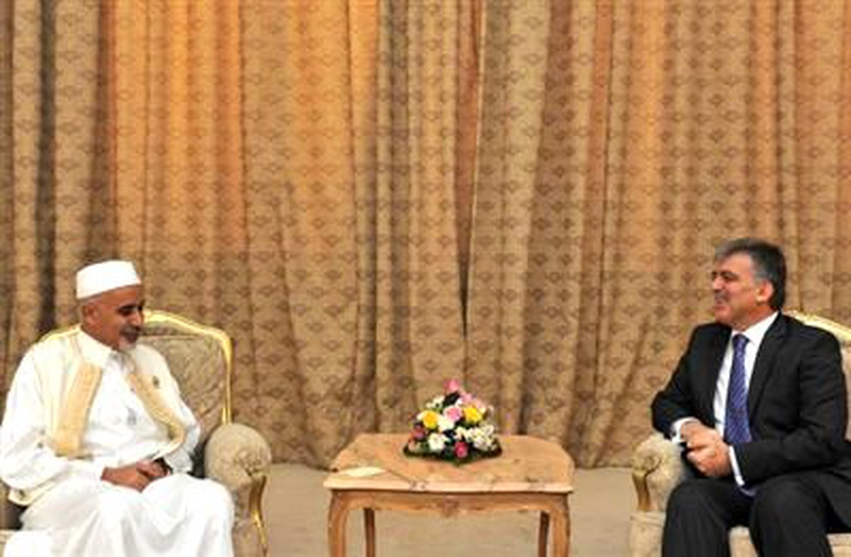 Cumhurbaşkanı Gül, Pakistan Cumhurbaşkanı Zardari ve Libya Ulusal Geçiş Konseyi Başkanı Abdulcelil...