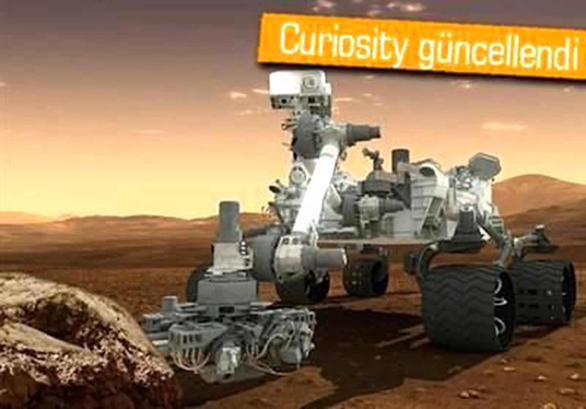 Kaşif Robot Curiosity\'ye Yazılım Güncellemesi