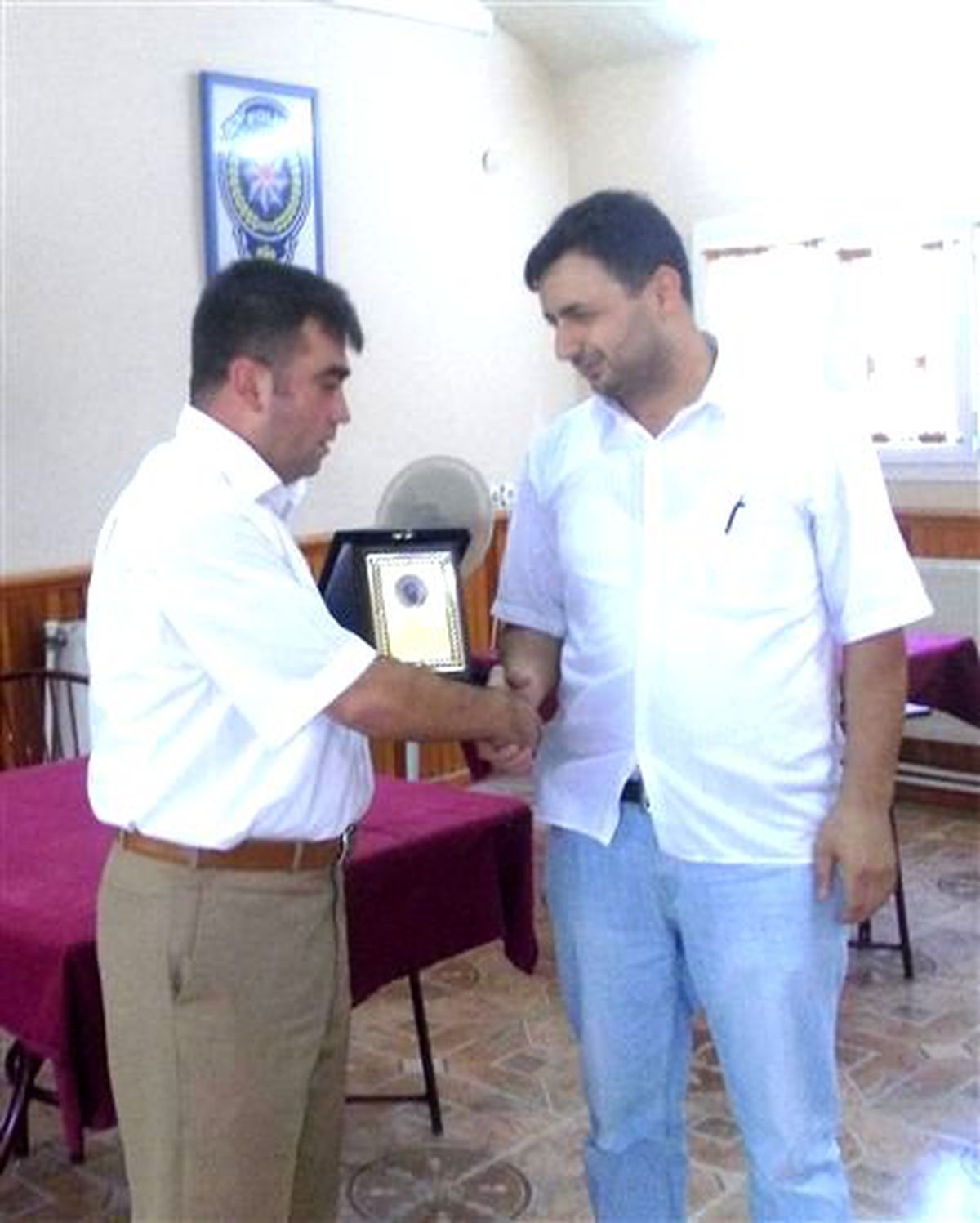 Sarıgöl İlçe Emniyeti\'nde Veda Töreni
