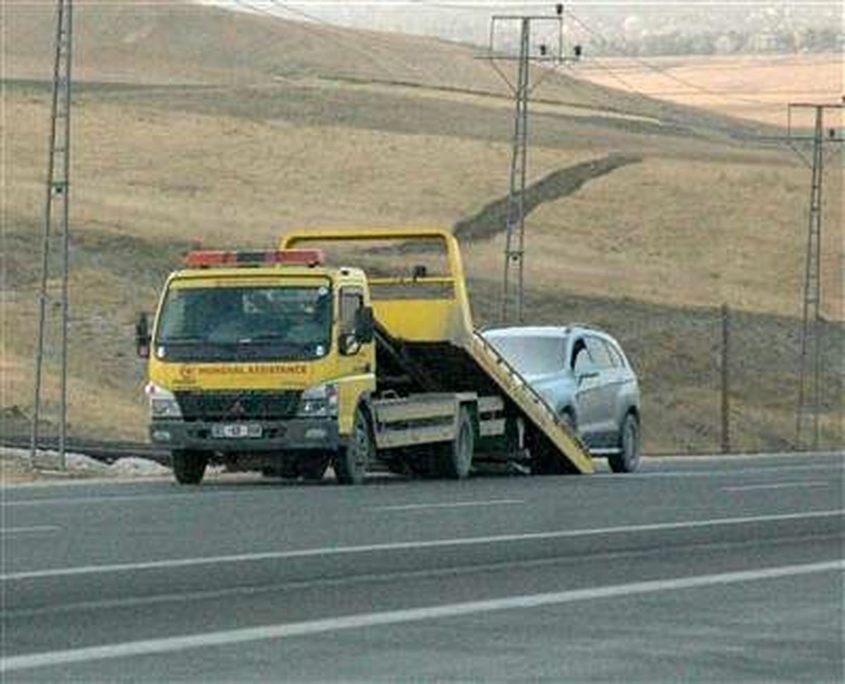 Van\'da Araç Yangını