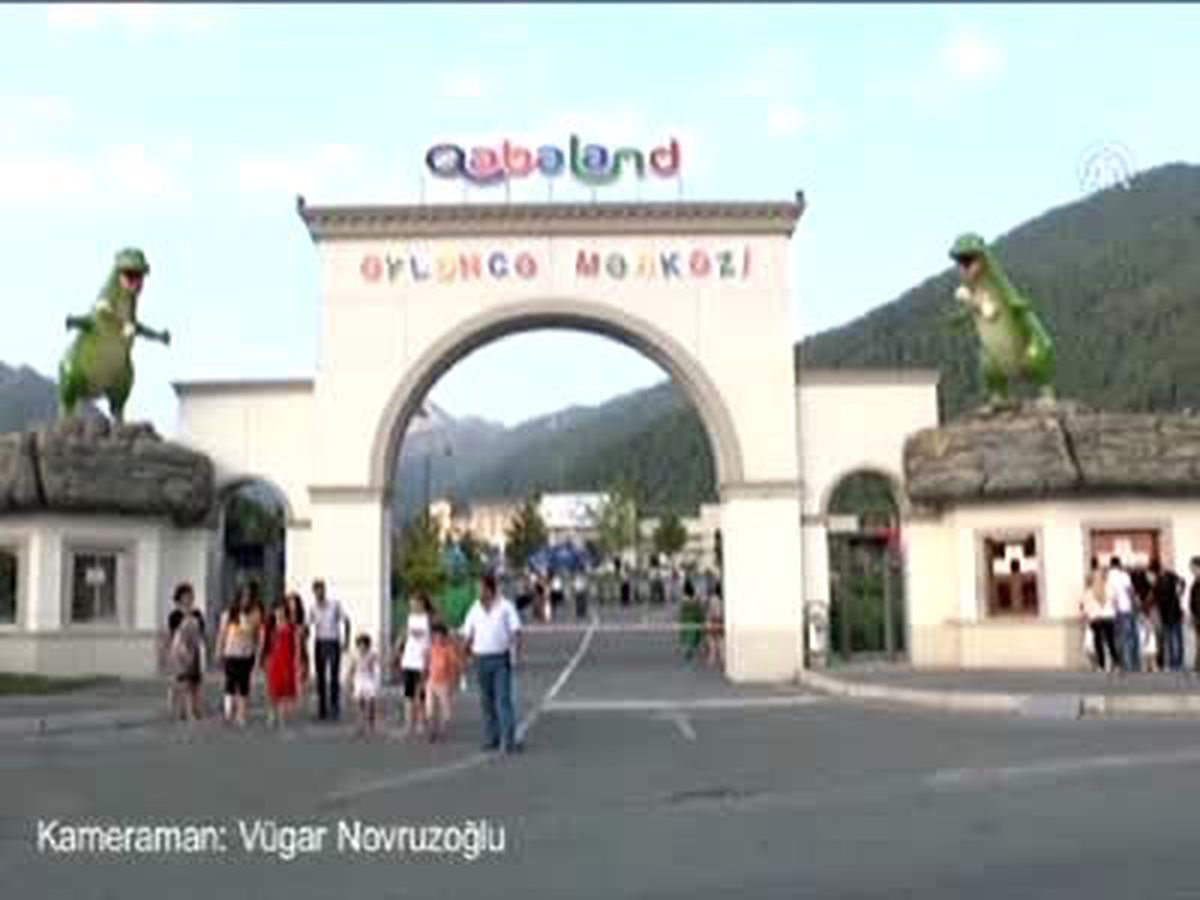 Azerbaycan\'ın Disneyland\'ı "Gabaland"