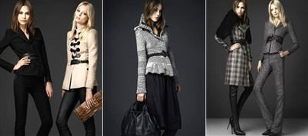 Burberry London 2012 2013 Sonbahar Kış Koleksiyonu