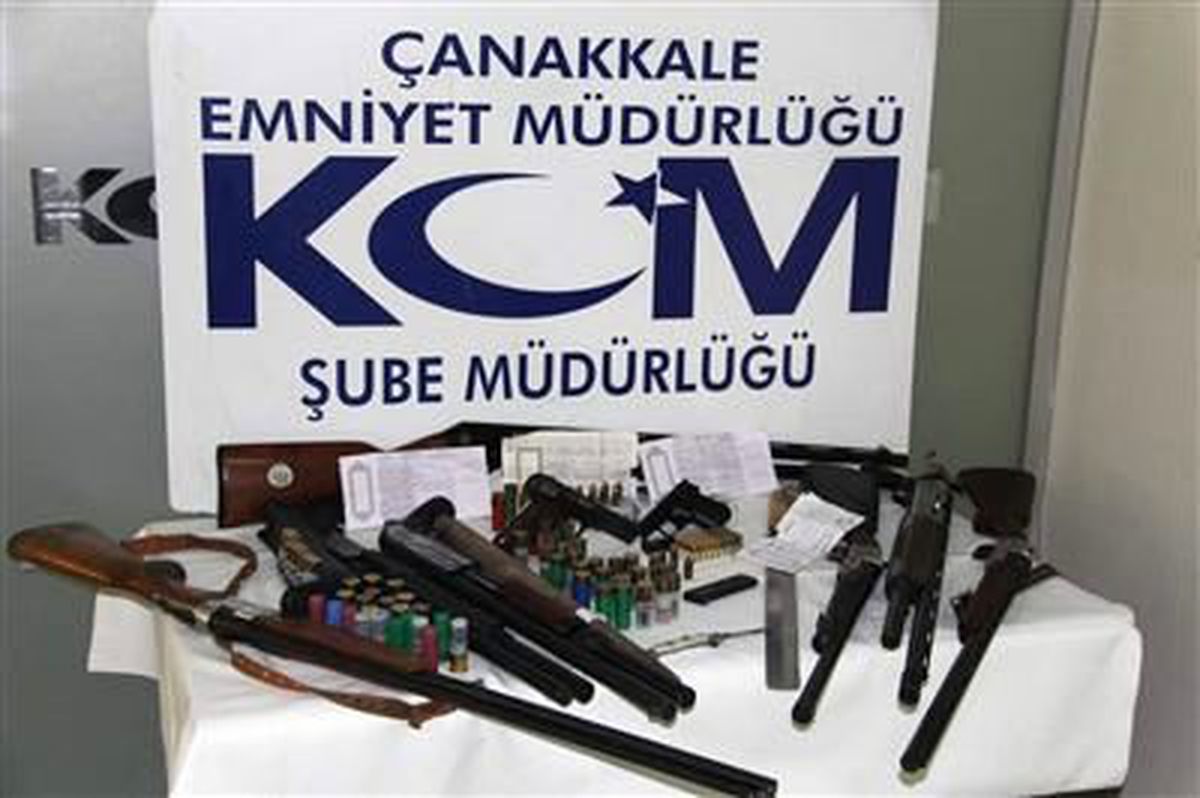 Çanakkale\'de Suç Örgütü Operasyonu
