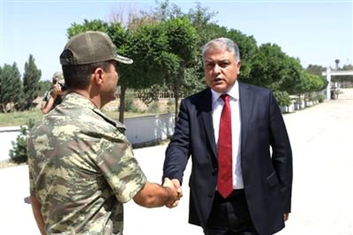 Vali Tekinarslan, Jandarma ve Emniyet\'ten Brifing Aldı