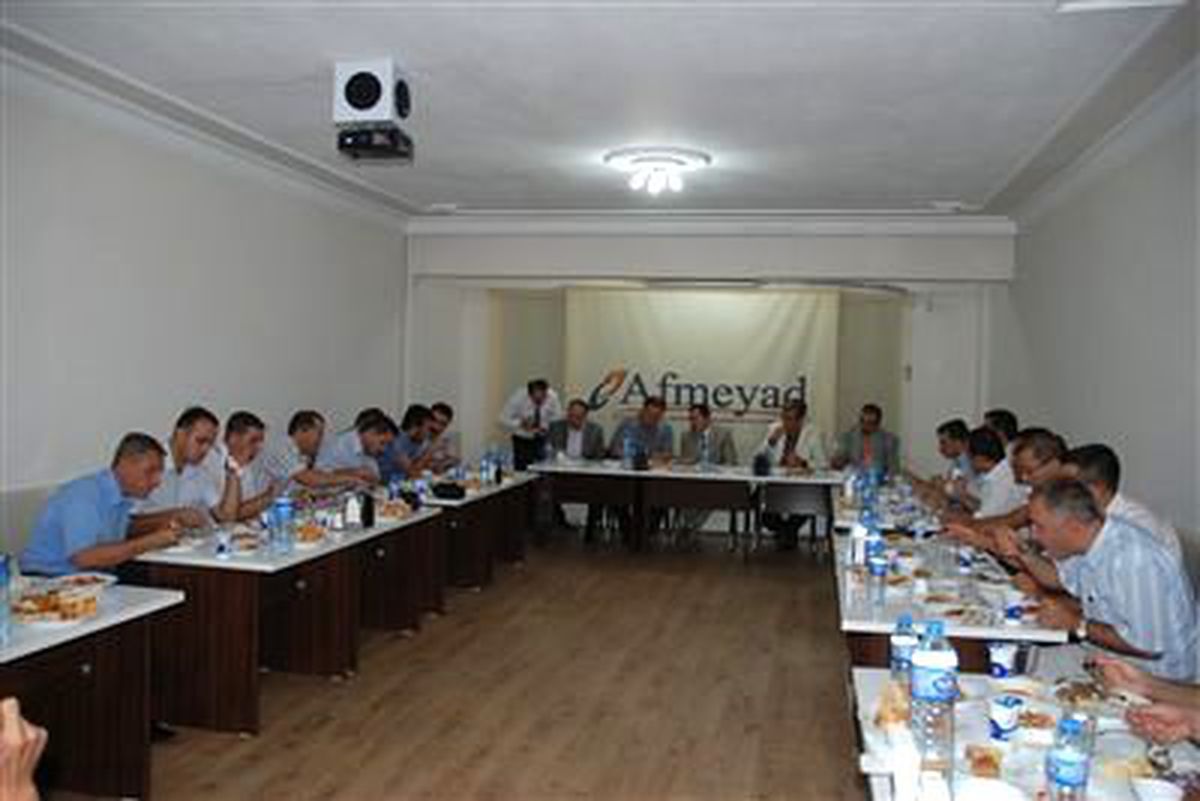 Afmeyad Üyeleri İftarda Bir Araya Geldi