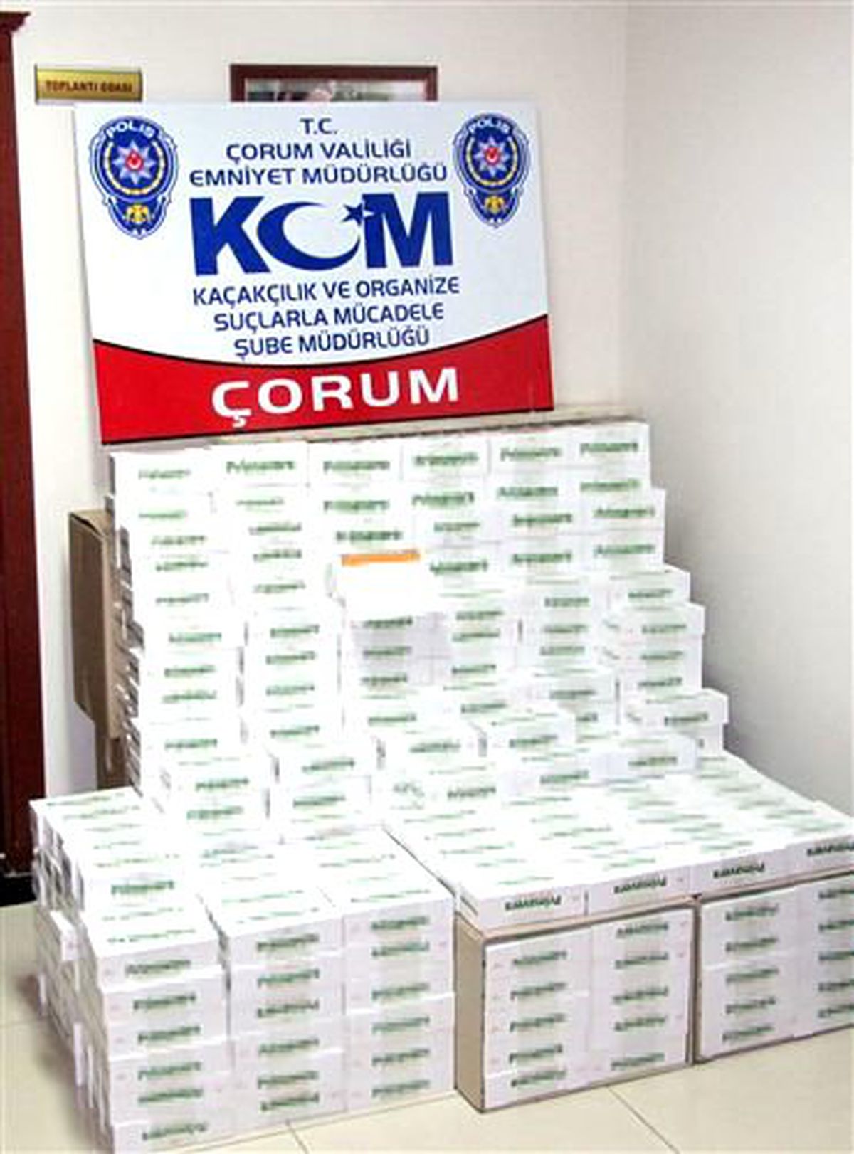 Çorum Polisinden "Makaron" Operasyonu