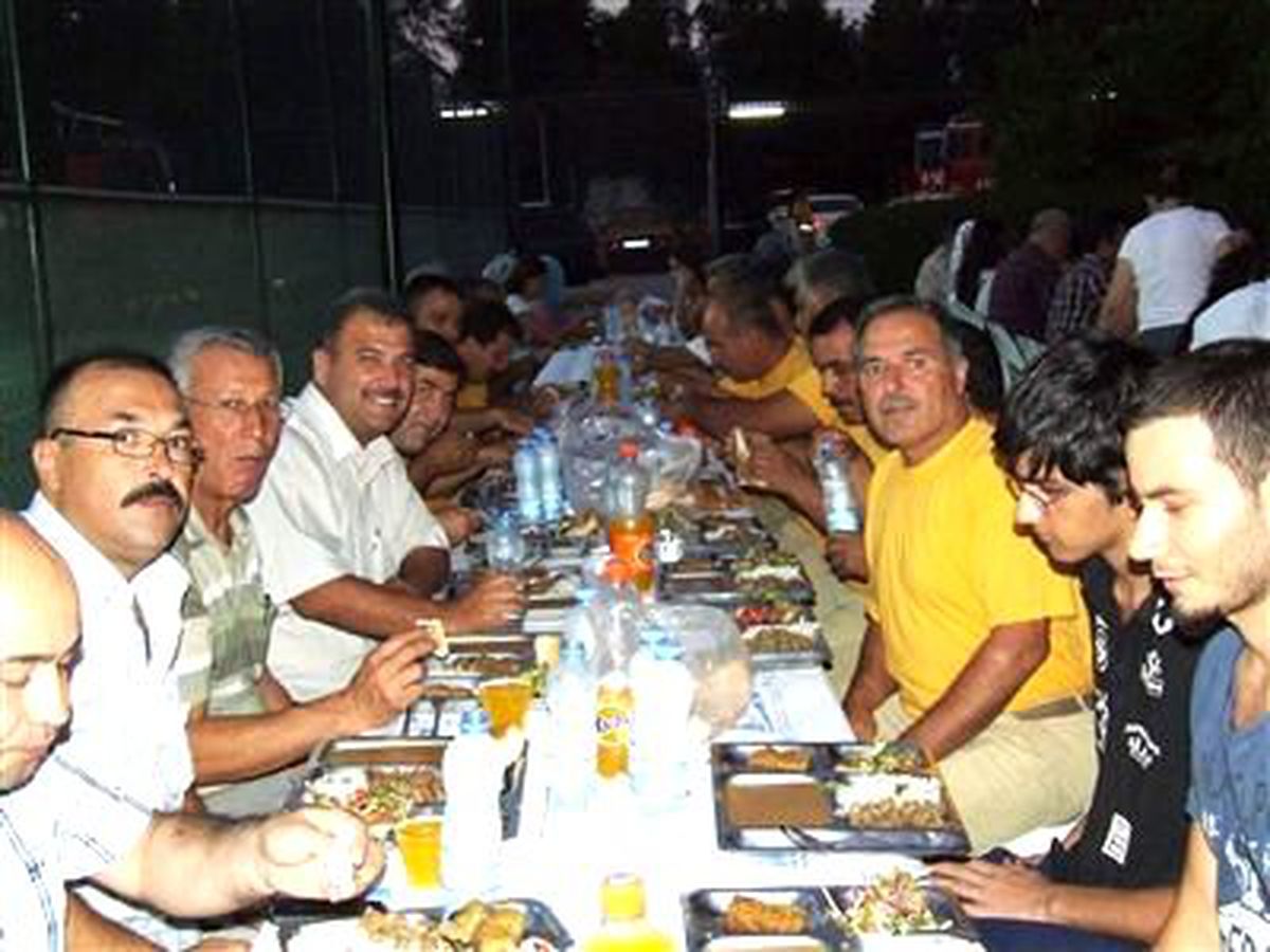 Dalaman Orman İşletme Müdürlüğü\'nden İftar Yemeği