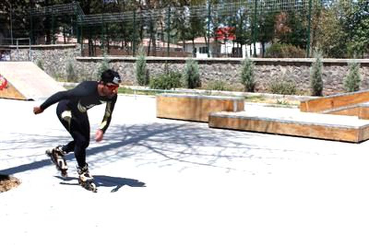 Dünya Paten Şampiyonu İbrahimzadeh, Diyarbakır\'da