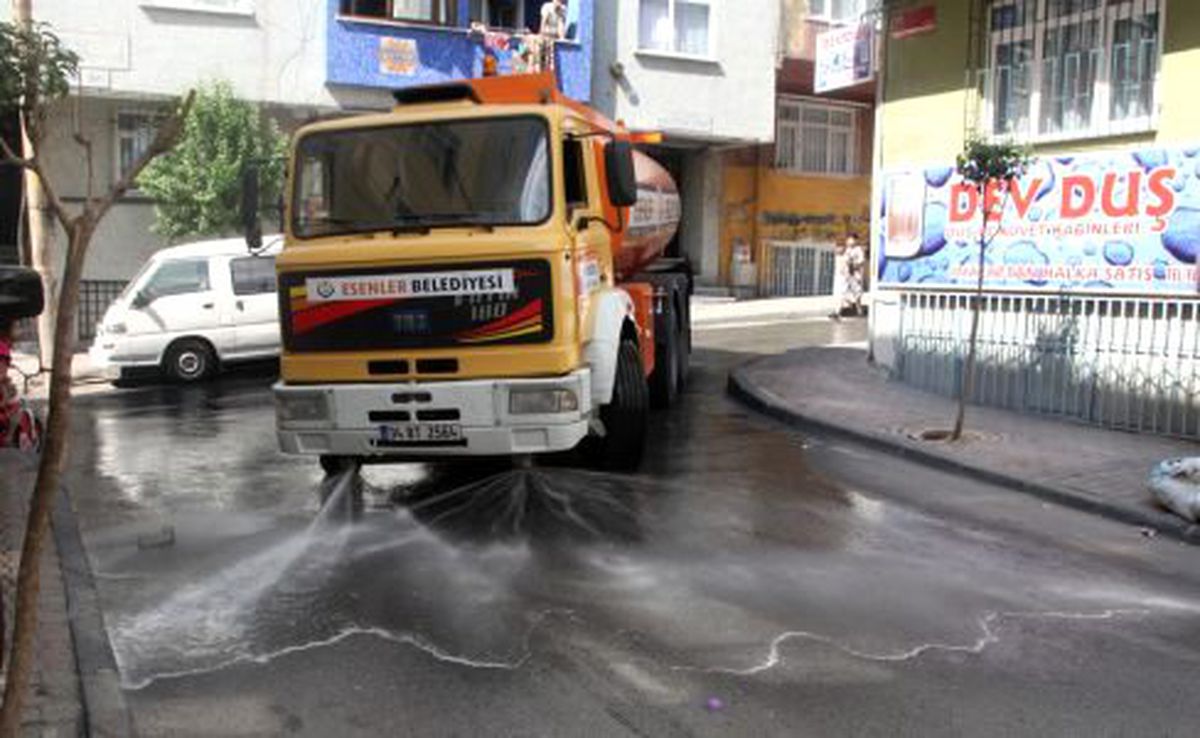 Esenler\'de Bayram Temizliği