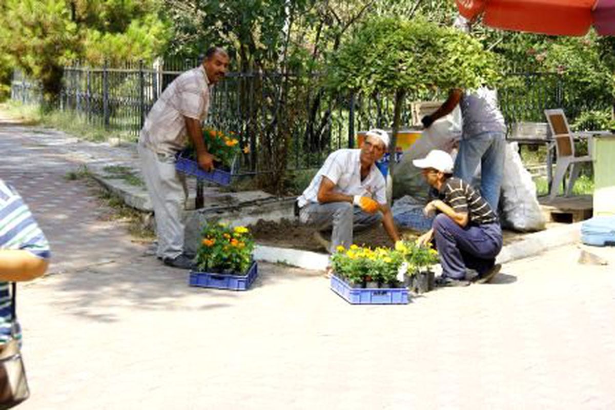 Güzelleştirme Çalışmaları Devam Ediyor