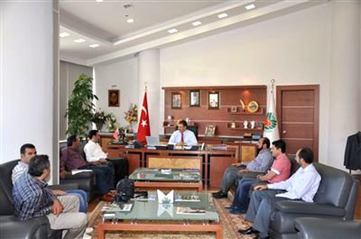 Malatya Dernekler Federasyonu\'ndan Belediye Başkanı Ahmet Çakır\'a Ziyaret