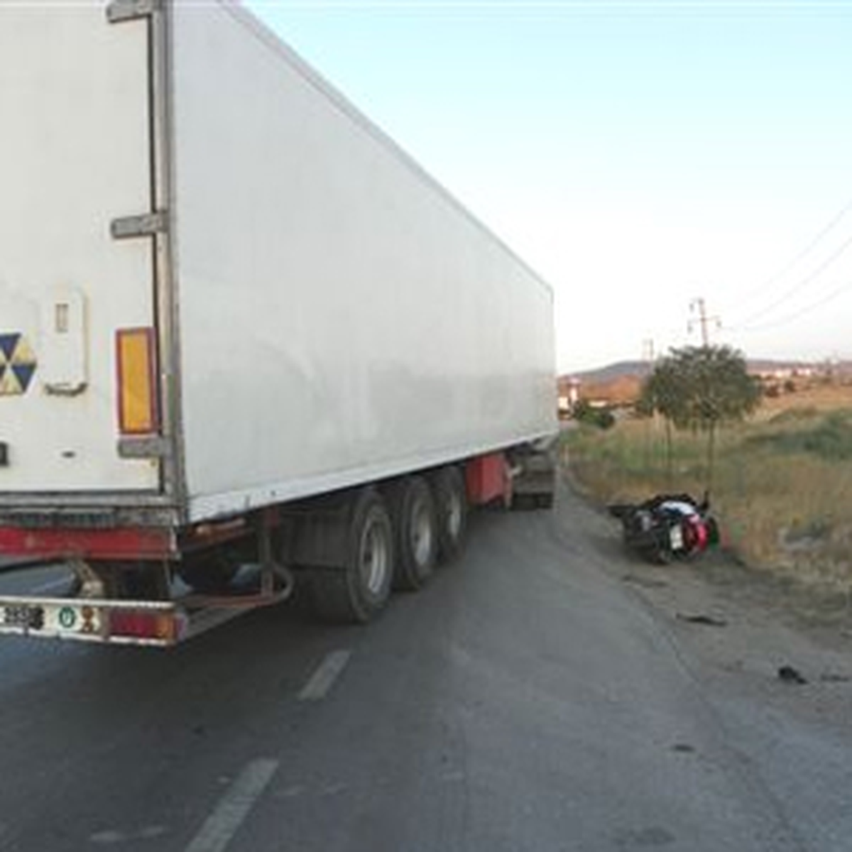 Motosiklet Kaskı Hayat Kurtardı