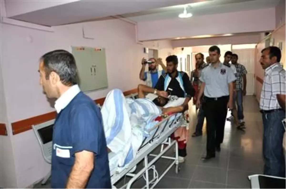 Öso Mensubu Yaralı Bir Kişi, Nusaybin\'e Getirildi