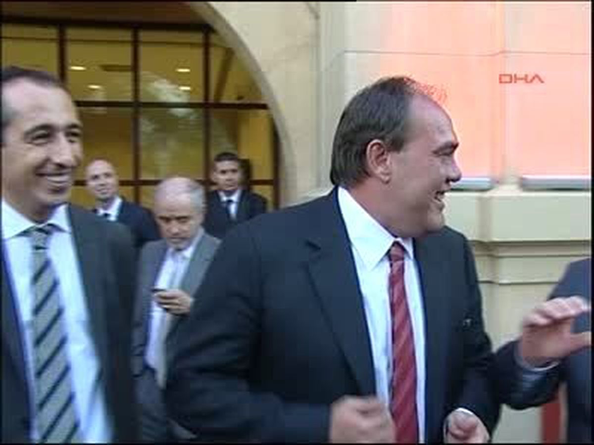 Tff\'nin İftar Yemeği Sonrası Yıldırım Demirören, Egemen Bağış, Suat Kılıç, Abdullah Kiğılı ve...