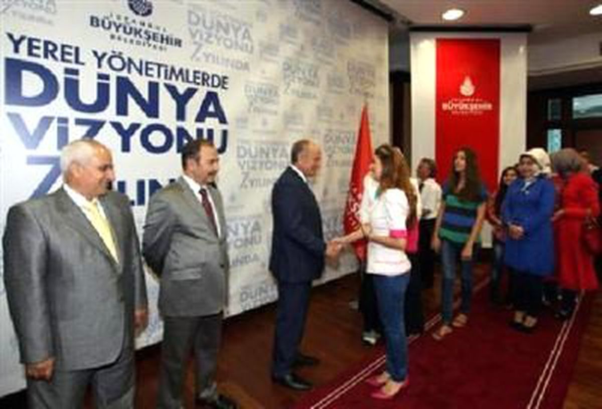 Topbaş, Çalışanlarıyla Bayramlaştı