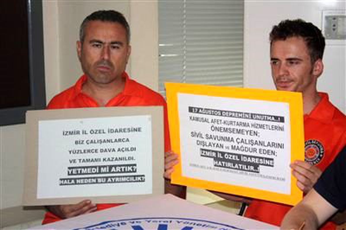 Tüm Bel-Sen İzmir 1 Nolu Şubesi Hakkını Arıyor
