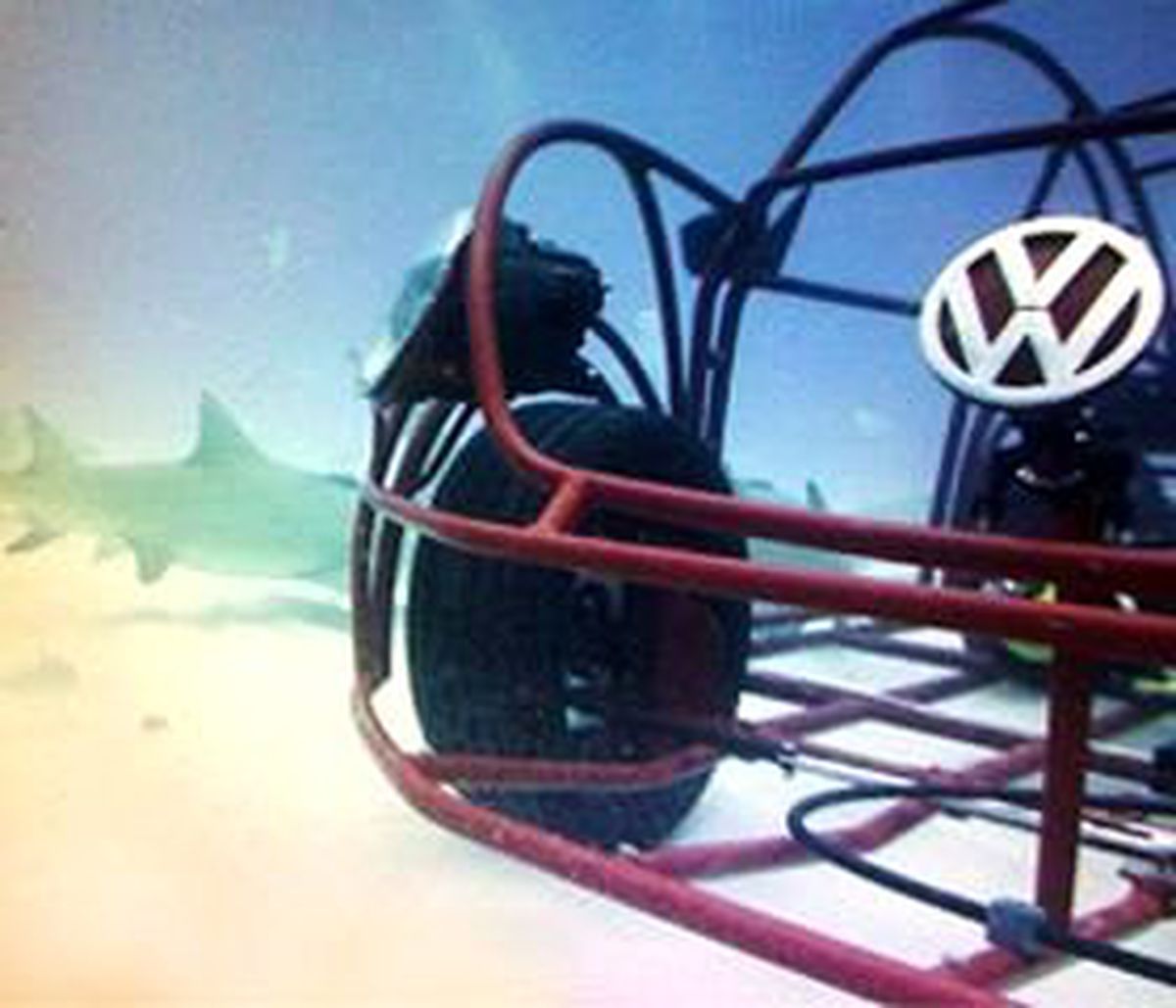 Vw Beetle Okyanusa Daldı!
