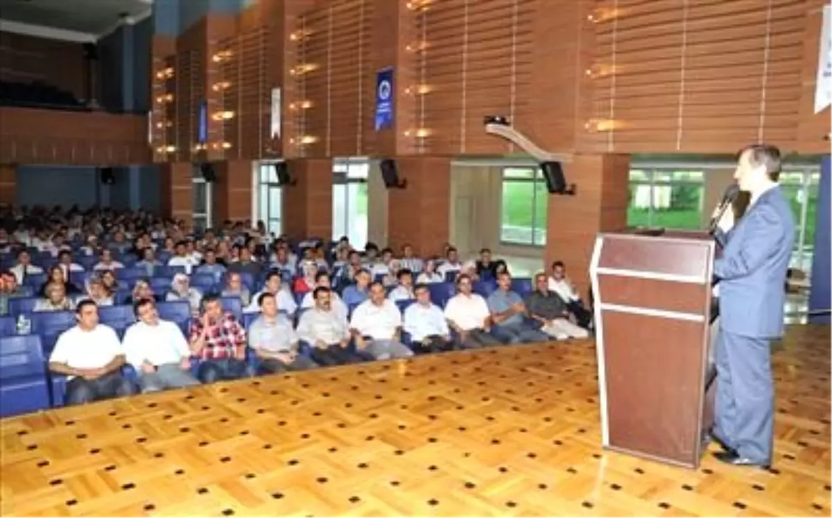 Başkan Tahmazoğlu Personelle Bayramlaştı