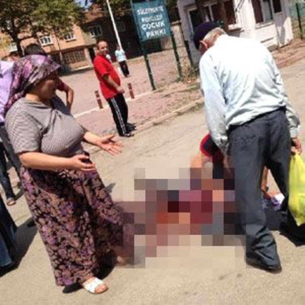 Bıçaklama Anı Güvenlik Kamerasında