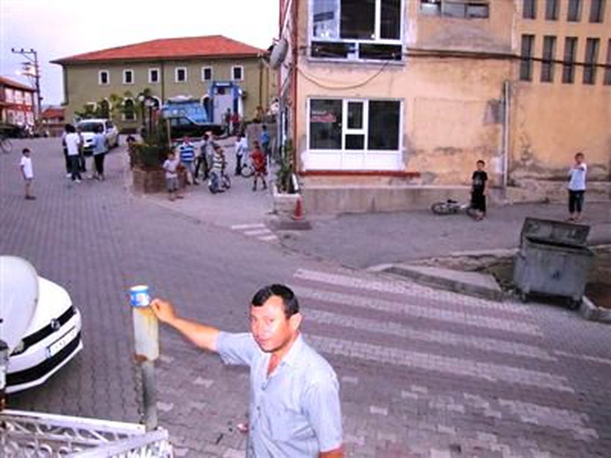 Hisarcık\'ta İftar Topu 3 Dakika Erken Patlatıldı