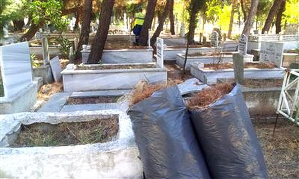 Mezarlıklarda Bayram Temizliği