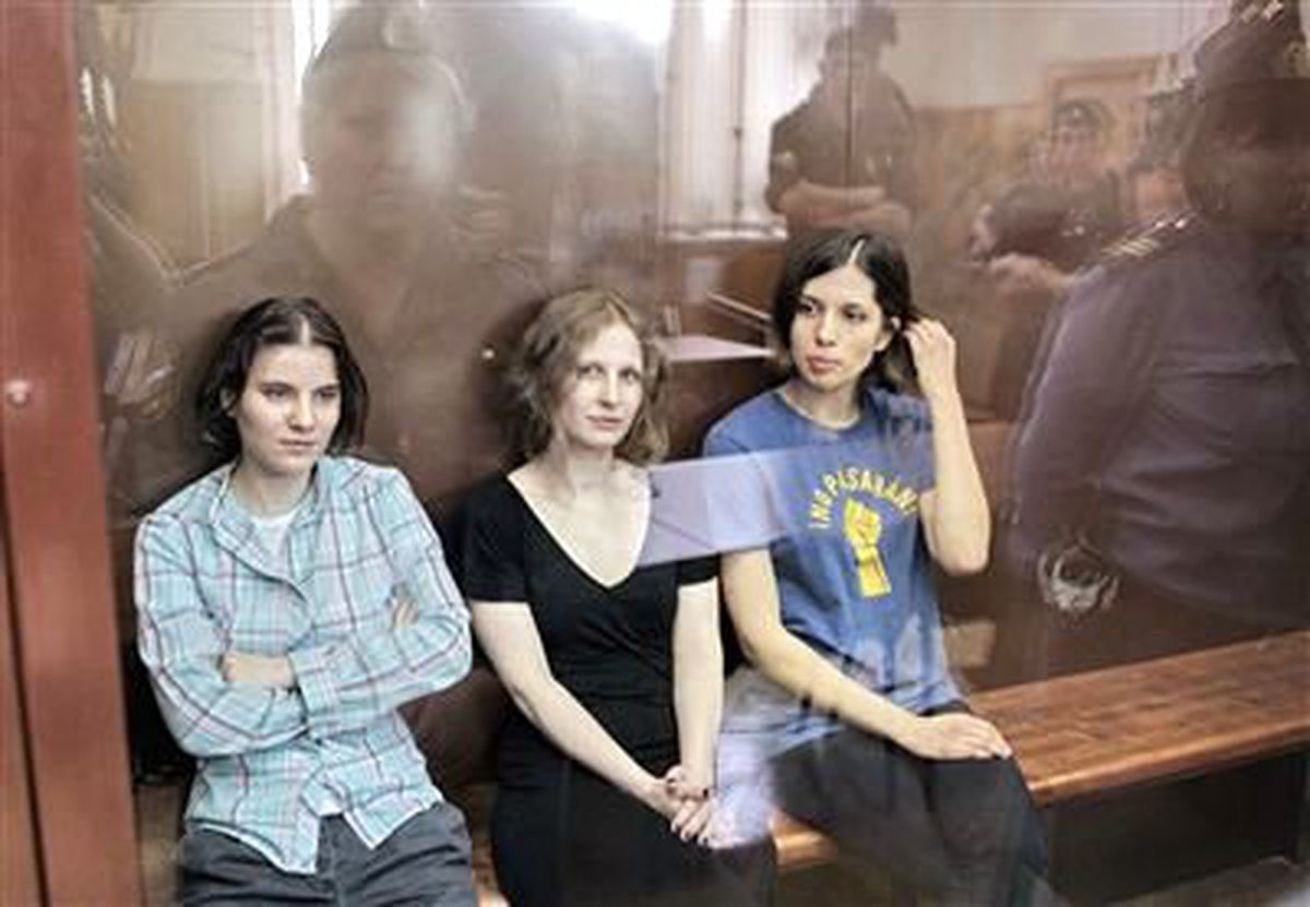 Rusya\'nın Pussy Riot Kararı, İsveç\'te Protesto Edildi