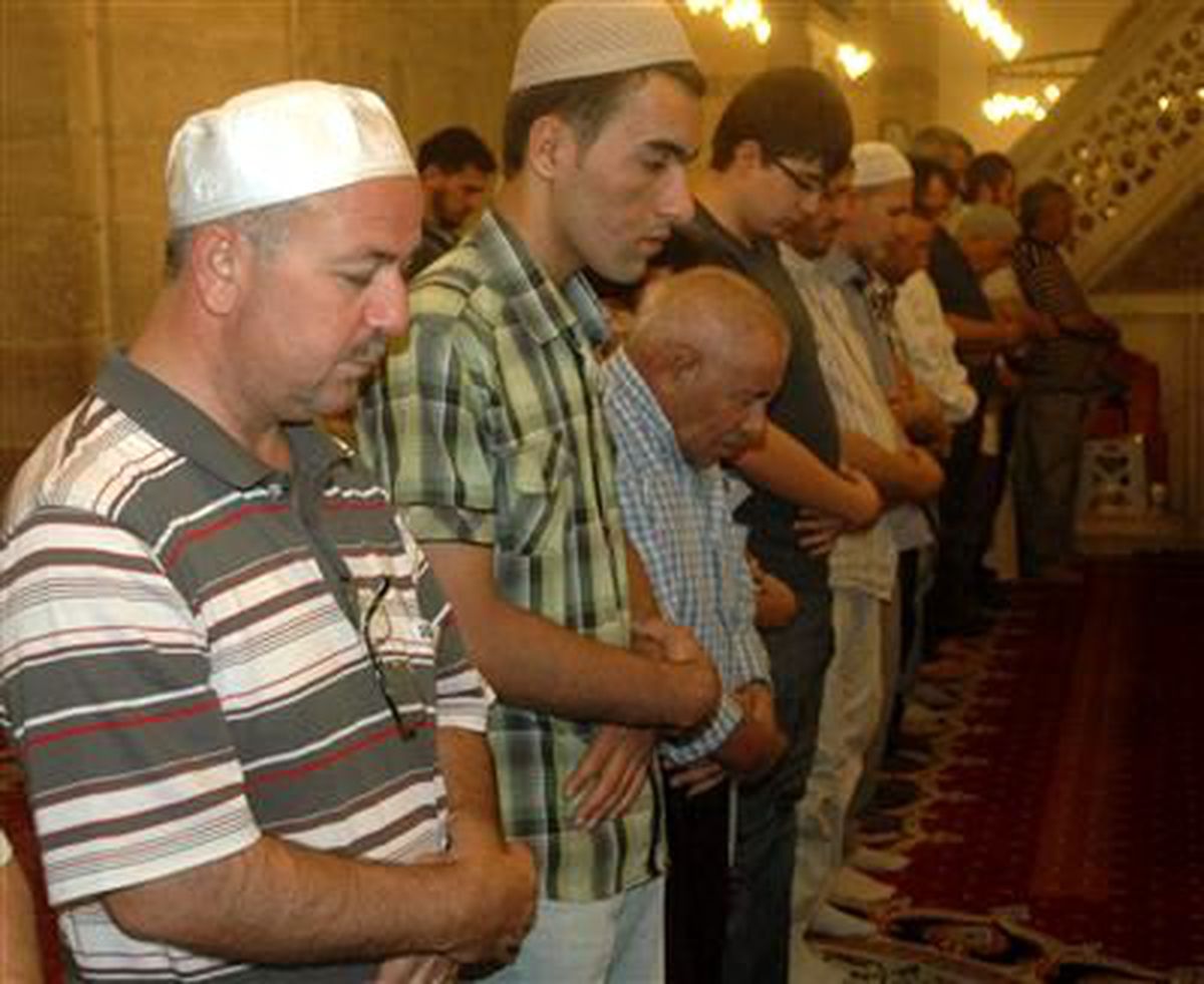 Son Teravih Namazı Kılındı