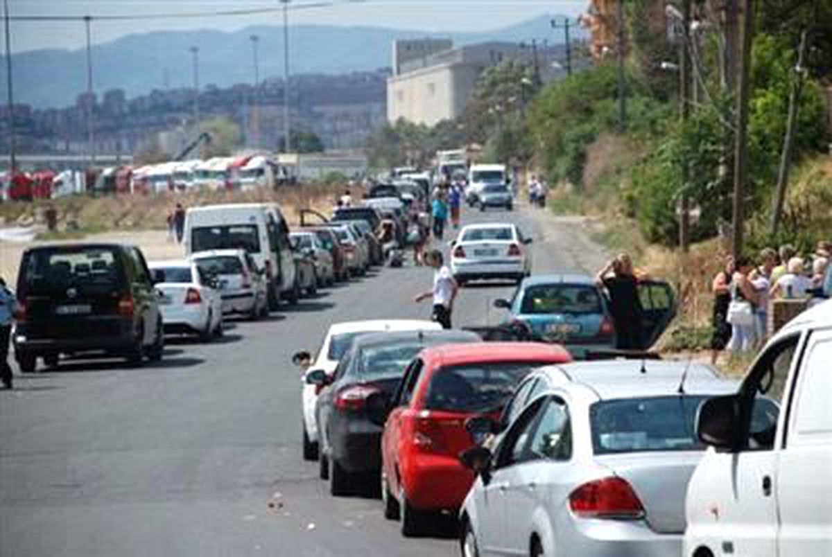 Tekirdağ\'da Bayram Trafiği Çilesi