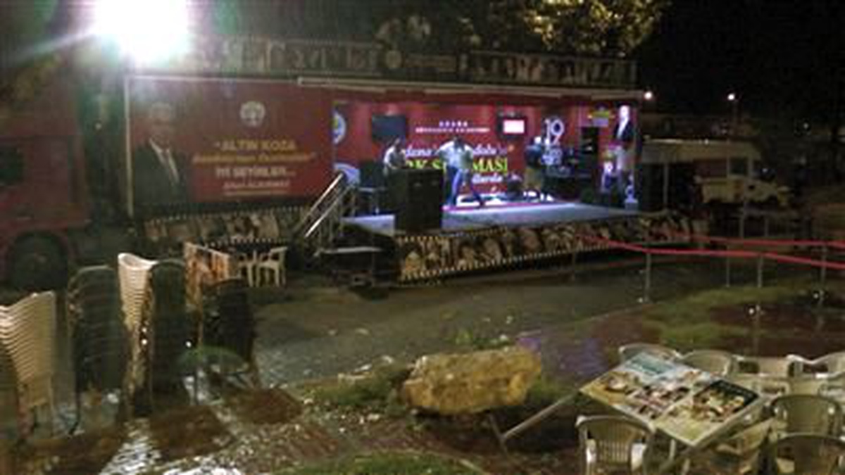 Altın Koza Filim Festivali Gezici Tır\'ı Akçakoca\'da